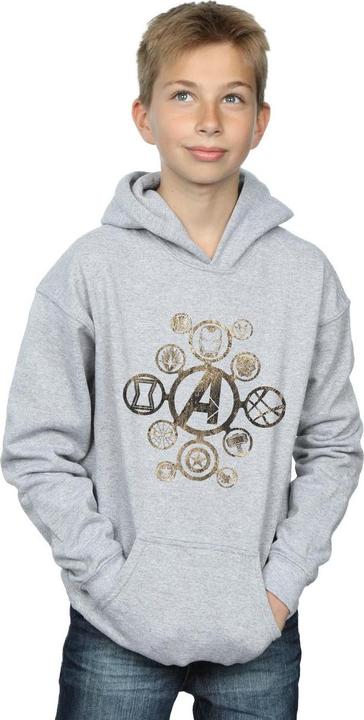 Immagine prodotto Avengers Infinity War Icons Felpa con Cappuccio Ragazzi (152, 158)