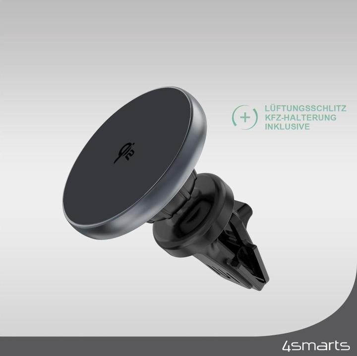 Actual product image 4smarts Qi2 car charging set
