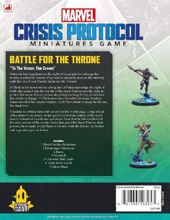 Immagine prodotto Atomic Mass Games Protocollo Crisi Marvel - Battaglia per il trono