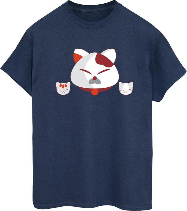 Immagine prodotto Disney Big Hero 6 Baymax Kitten Heads Maglietta Ampia Donna (M)