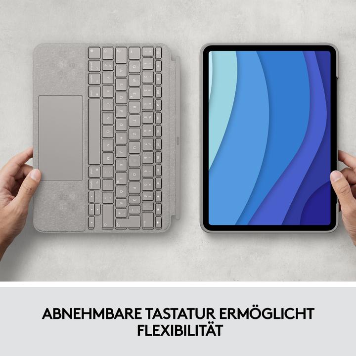 Immagine prodotto Logitech Combo Touch (US, iPad Pro 11 2020 (2. Gen), iPad Pro 11 2022 (quarta generazione), iPad Pro 11 2018 (1. Gen), iPad Pro 11 2021 (3a generazione))