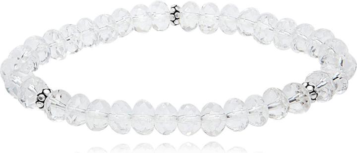 Actual product image Leyda Rock crystal bracelet with silver (19 cm, Silver 925, Stone)