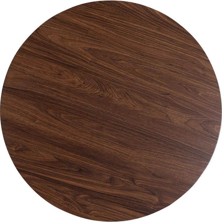 Image du produit Kare Design Plateau de table Schickeria imitation noyer Ø80cm