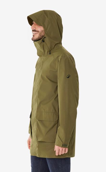 Image du produit Quechua Veste longue de randonnée homme, NH500 olive (XXL)