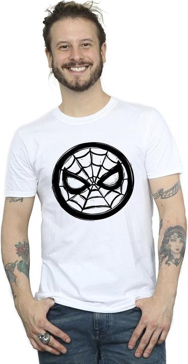 Actual product image Mens Spider-Man Chest Logo T-Shirt (S)