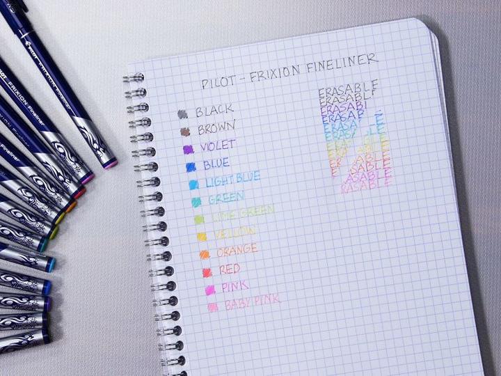 Produktbild Pilot FriXion (Grün, Blau, Schwarz, Rot, Dunkelblau, 4 x)