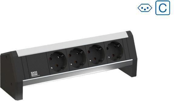 Actual product image Bachmann DESK 1 Facility System, 3xCH, 2xCustom Module, 1xFuse with GST18, Keystone (3 x, Type 13, 1 m)