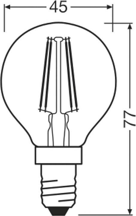 Produktbild Osram Value (E14, 4 W, 470 lm, 1 x, E)