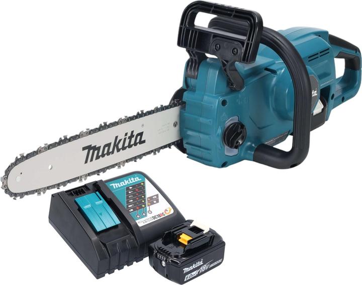 Produktbild Makita DUC 357 RGX3 Akku Kettensäge 18 V 35 cm Brushless + 1x Akku 6,0 Ah + Ladegerät (Akku Kettensäge)