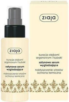 Actual product image Ziaja Smoothing Serum For Dry And Damaged Hair Argan & Tsubaki Oils 50Ml (50 ml)