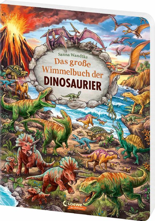 Produktbild Loewe Das grosse Wimmelbuch der Dinosaurier (Deutsch)