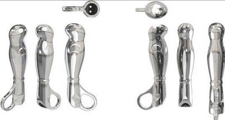 Actual product image Nexus FORTIS Aluminum Vibrating Prostate Massager