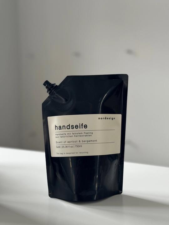 Image du produit Nordesign Nachfüllbeutel Handseife mit Peeling (Recharges, 750 ml)