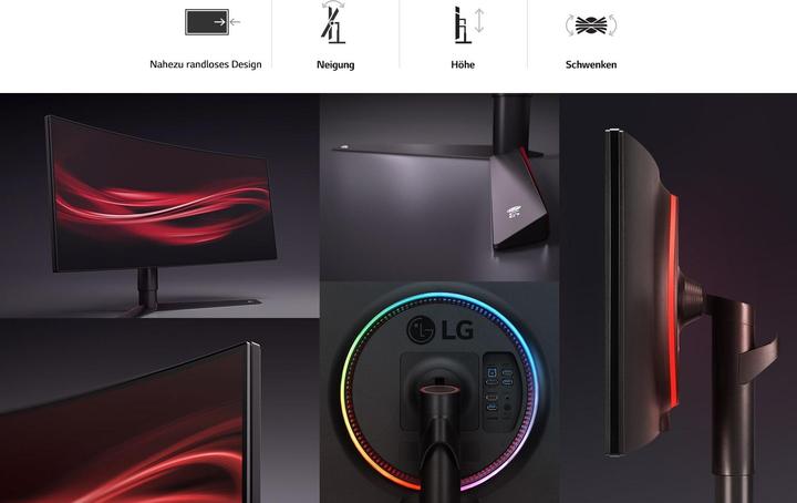 Produktbild LG 34GK950G-B (3440 x 1440 Pixel, 34")