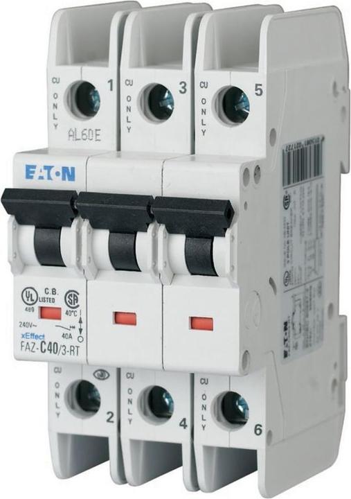 Actual product image Eaton Miniature circuit-breaker, 32 A, 3p, 102294