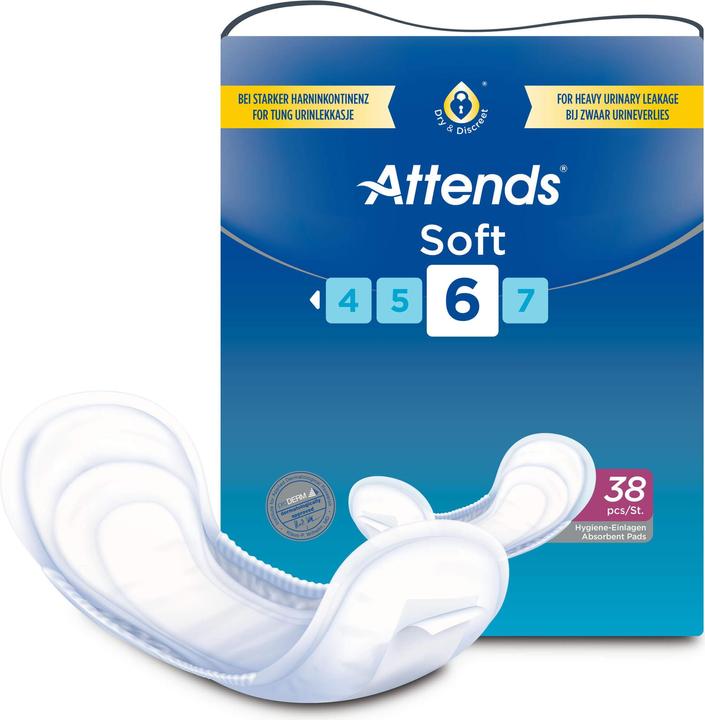 Image du produit Attends Soft 6 langes (38 x)