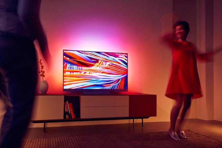 Produktbild Philips Ultraflacher 4K UHD-LED-Android-Fernseher 49PUS8503/12 (49", LED)