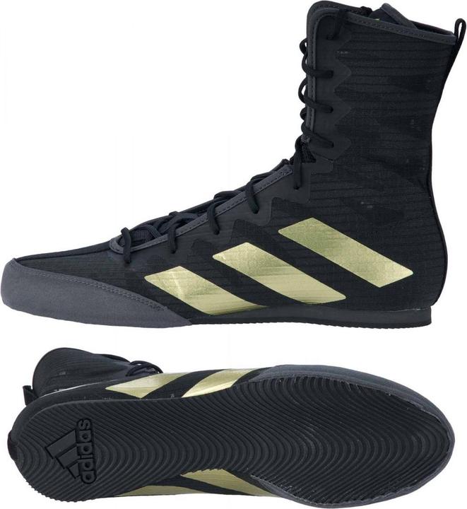 Actual product image adidas Boxing Shoes Box Hog 4 black/gold 9 (43 1/3)