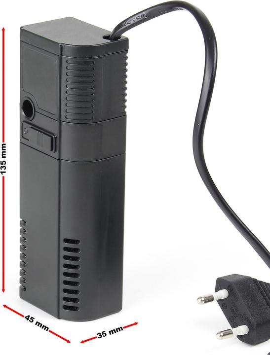 Immagine prodotto SunSun HJ-311B Pompe interne per acquari da 40l con 300l/h 2W (40 l, Filtri interni, Acqua dolce)