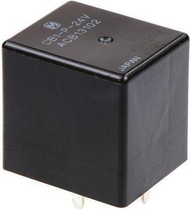 Actual product image Panasonic Industrial relay CB 1 NO contact DC 12V 40A PCB pins