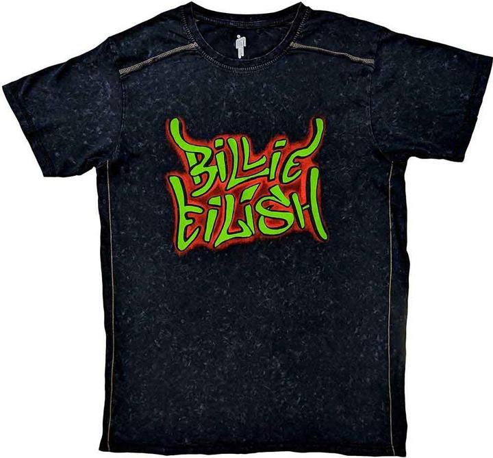 Billie Eilish Graffiti Wash