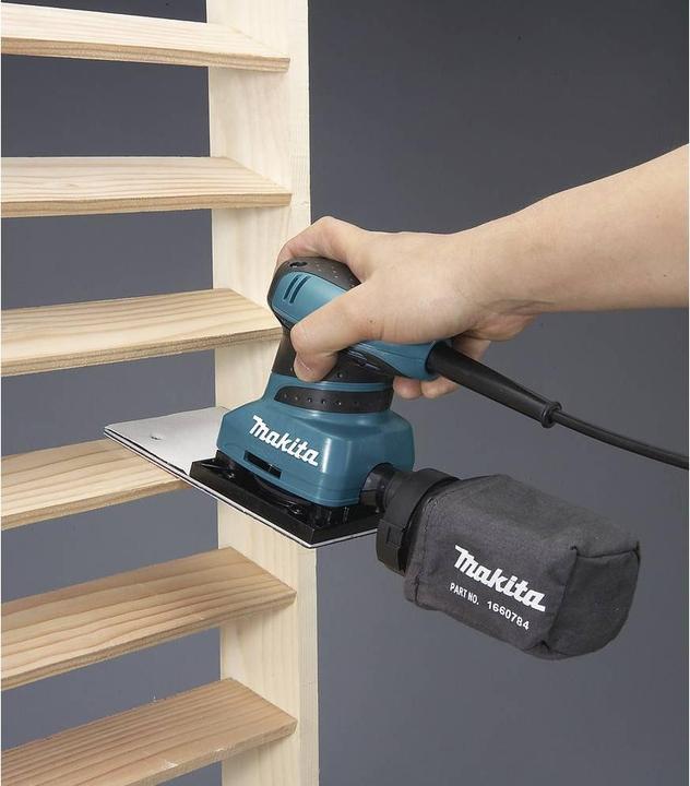 Immagine prodotto Makita Levigatrice orbitale con custodia (Levigatrice orbitale, 200 W)