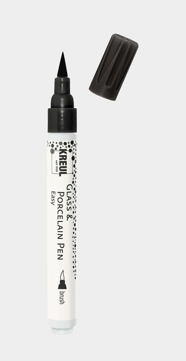 Actual product image Kreul Stift für Glas und Porzellan (Black, White, 1 x)