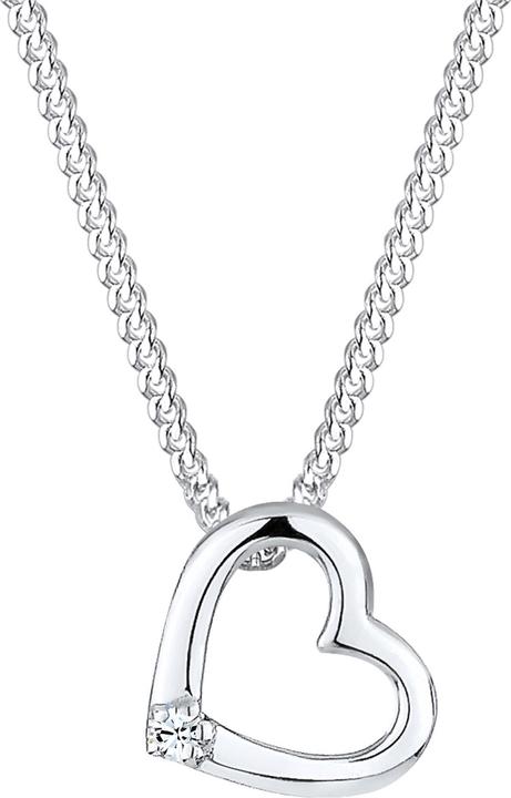 Produktbild Elli Herz (925er Sterling Silber, Glaskristall, 45 - 55 cm)