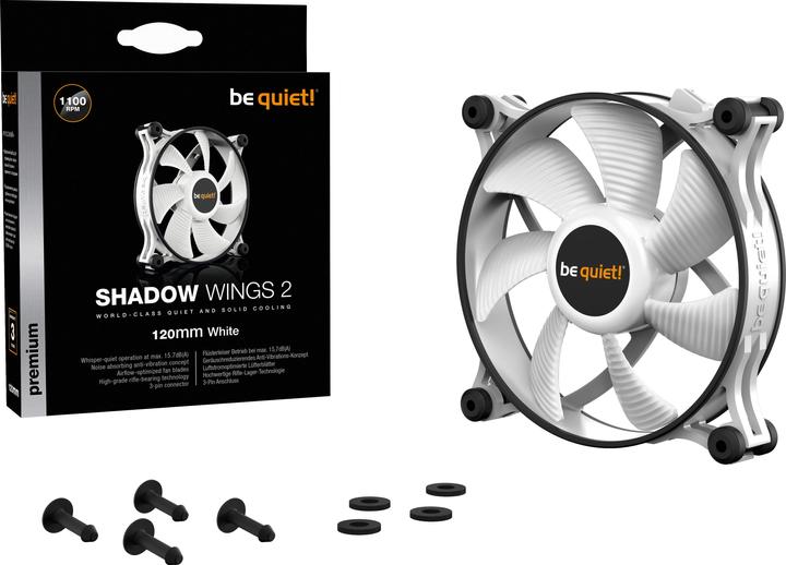 Produktbild be quiet! Shadow Wings 2 (120 mm, 1 x)