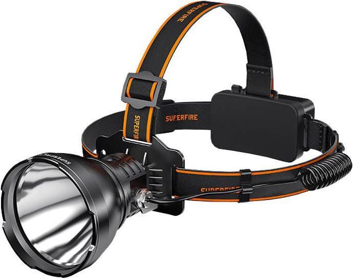 Superfire Headlight HL60, 2300lm, USB-C (2300 lm)