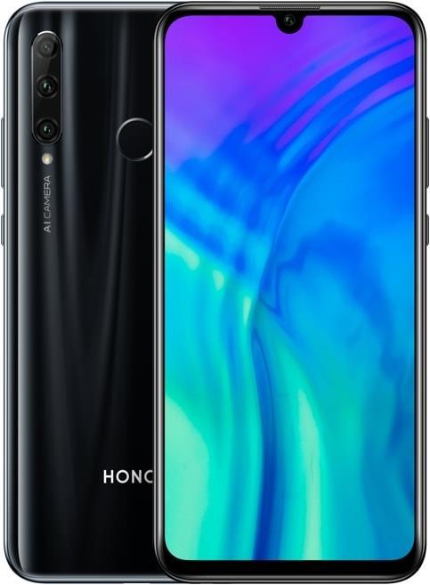 Honor 20 lite (128 GB, Midnight Black, 6.21", Hybrid Dual SIM, 24 Mpx, 4G)