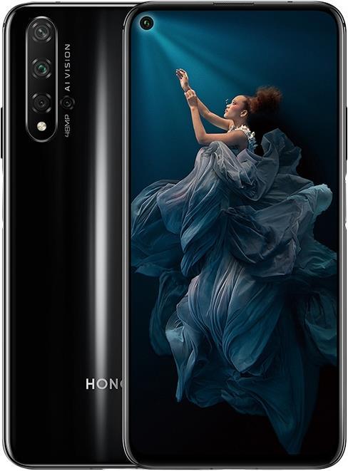 Immagine prodotto Honor 20 (128 GB, Midnight Black, 6.26", Doppia SIM, 48 Mpx, 4G)