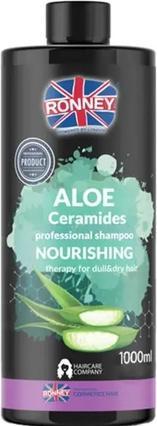 Actual product image Ronney Ronneyaloe Ceramides Professional Shampoo Nourishing Therapy For Dull And Dry Hair - 1000ml (1000 ml, Liquid shampoo)