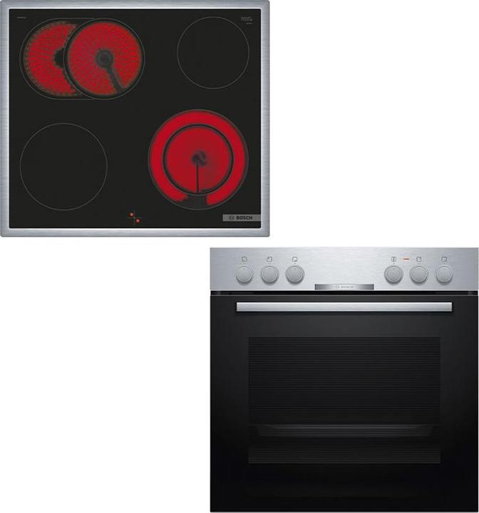Produktbild Bosch Hausgeräte HEA510BS3 & NKN645GA2E Herdset 230V