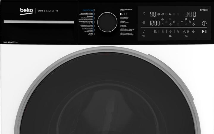 Image du produit Beko Waschtrockner WT710, W12kg/T8kg, SteamCure, 1'400U/min