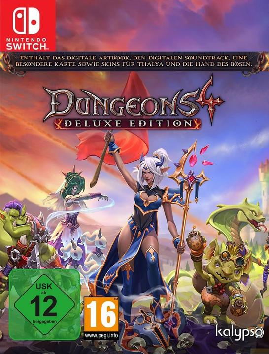 Image du produit Dungeons 4 - Édition Deluxe (Switch, EN)
