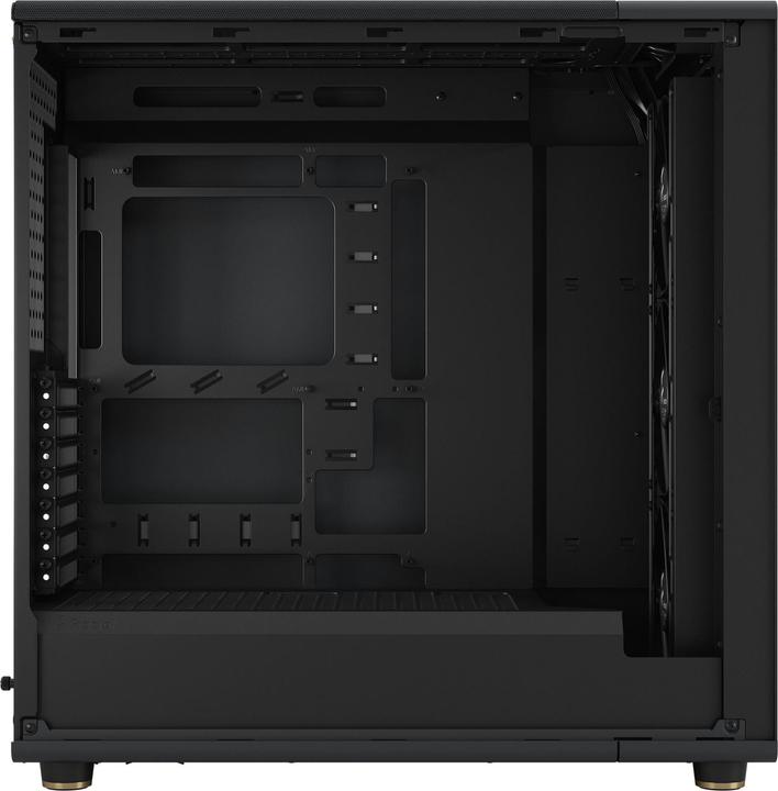Actual product image Fractal Midi North XL RC Charcoal Black TG (Mini-ITX, ATX, E-ATX)