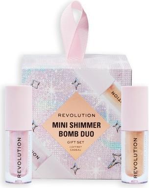 I Heart Revolution Revolution Beauty London Mini Shimmer Bomb Lip Duo Gift Set (Multicolore)