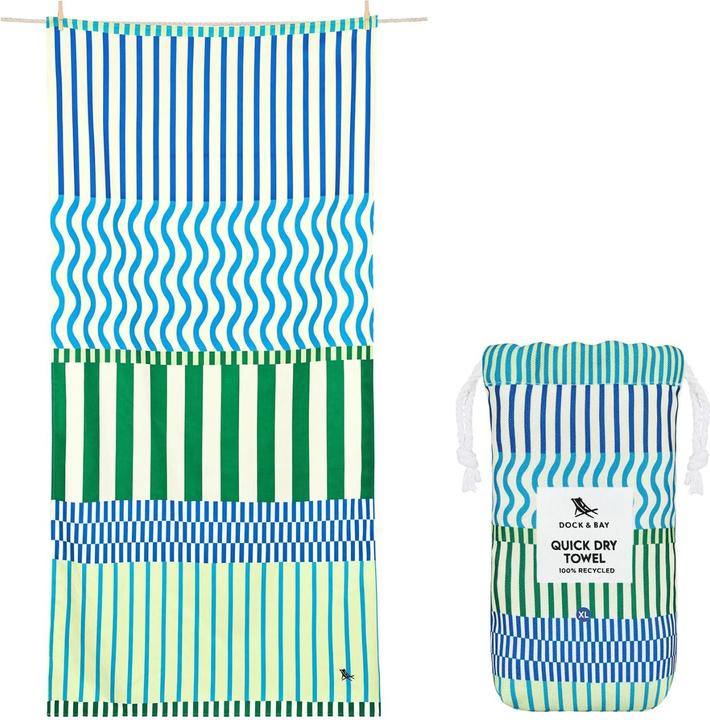 Dock & Bay Towel DES XL Blueberry Spritz (90 x 200 cm)