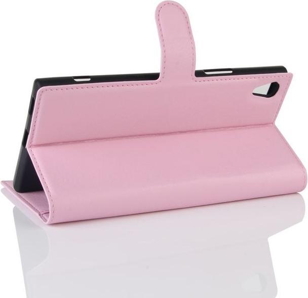 Actual product image MU Classic Leather cover with litchite texture (Sony Xperia XA1 Ultra)