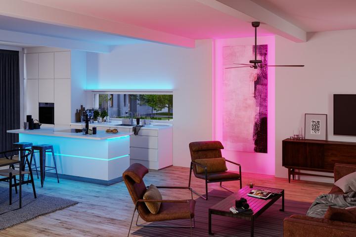 Image du produit Paulmann MaxLED 1000 Full-Line COB Stripe Set (RGBW, 300 cm, Intérieur)