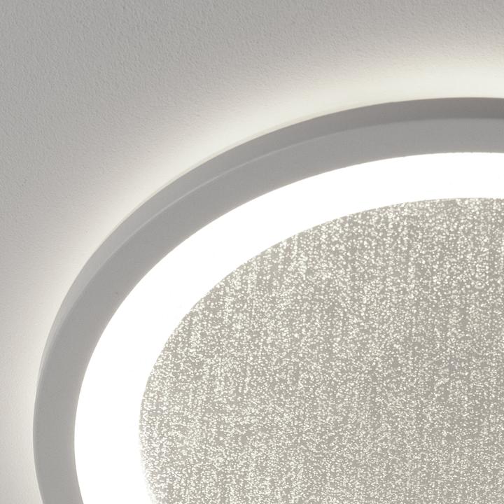 Produktbild Brilliant LED-Deckenlampe mit Glitzereffekt, 22 W, 2200 lm, 4000 K, weiss (2200 lm)