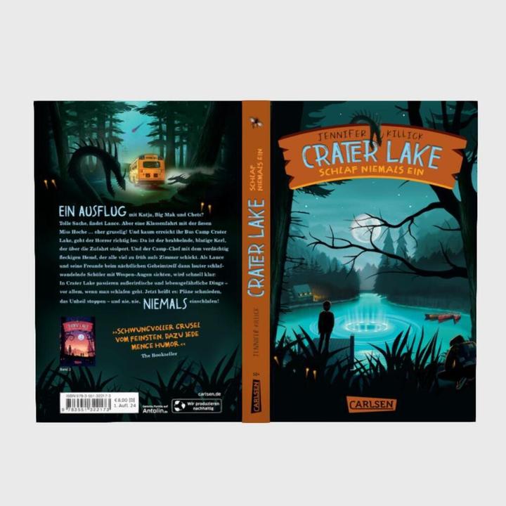 Produktbild Crater Lake: Schlaf NIEMALS ein (Crater Lake 1) (Deutsch, Jennifer Killick, 2024)