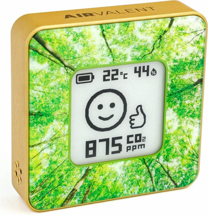 Produktbild NoName Smart Home Air Quality Sensor/Gold/Tree Airv-Tree