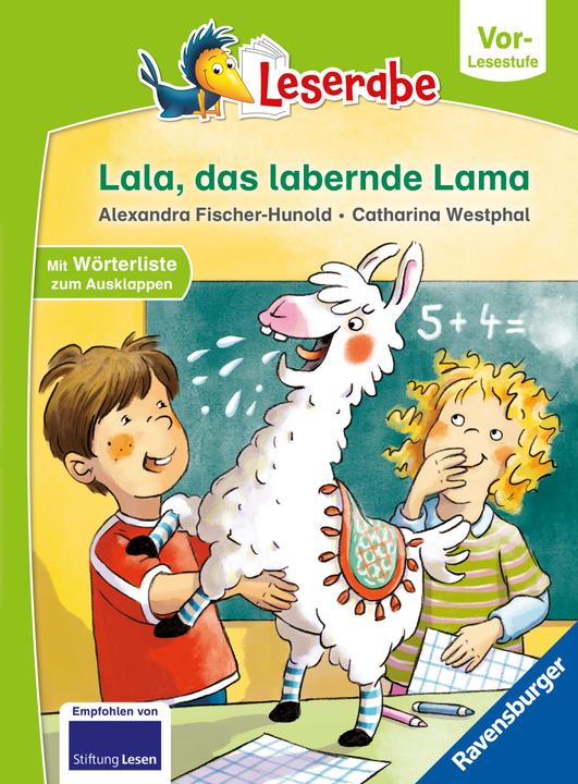 Produktbild Ravensburger Leserabe - Vor-Lesestufe: Lala, das labernde Lama (Deutsch, Alexandra Fischer-Hunold, 2023)