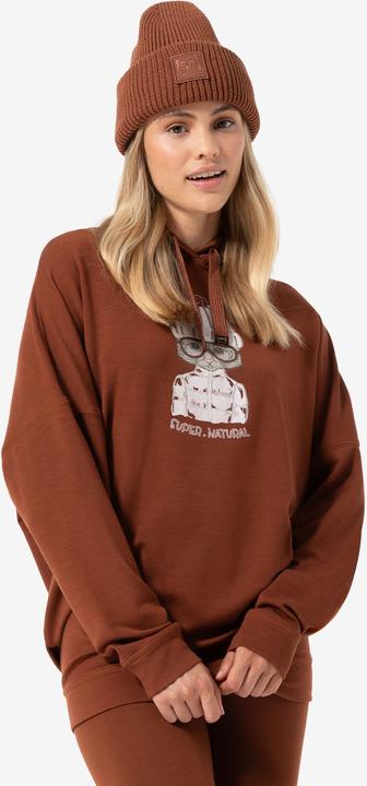 Produktbild Super Natural W Snow Cat Hoodie (XS)