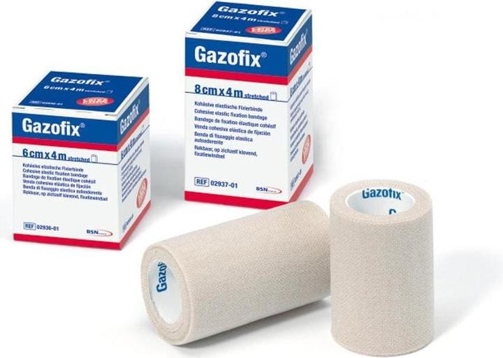 Image du produit BSN kohäsive Fixierbinde 6cmx4m hautfarben latexfrei