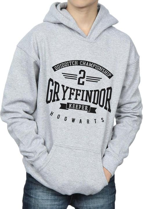 Actual product image Boys Gryffindor Keeper Cotton Hoodie (116)