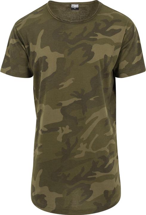 Urban Classics Camo Shaped Long Tee