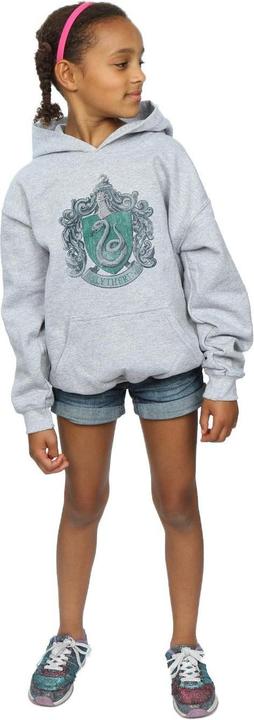 Produktbild Slytherin Distressed Crest Kapuzenpullover Mädchen (140, 146)